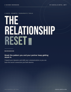 relationship reset workbook